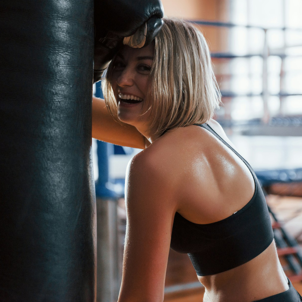 Flaunt Media Heels Agency ed-it.co portfolio wellness health fitness branding tips founder Demi Karan boxing training